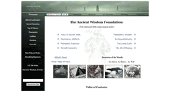 Desktop Screenshot of ancient-wisdom.com